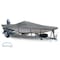 Eevelle Boat Cover JON BOAT Open, Outboard Fits 21ft 6in L up to 96in W Silver SCOJB2196B-SLR - alternate 1
